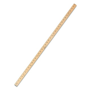 (Pack of 10) 39 Wood Double-Sided Meter Stick Yardstick/Meterstick Ruler  39 Inches 100 Centimeters Thick High Quality Sticks