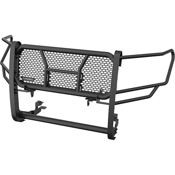 Black Horse Rugged Heavy Duty Grille Guard Modular Black Compatible with 2024-2025 Toyota Tacoma-RU-TOTA24-B