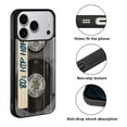 thumbnail image 2 of WIRESTER Shockproof Soft Rubber Cover Case for Apple iPhone 17 Pro 6.3" 2025, Retro Clear Cassette Tape Hip Hop, 2 of 5