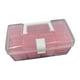 thumbnail image 1 of Estuche para guardar joyas,Estuche transparente para guardar joyas con 32 compartimentos,Caja de almacenamiento de aretes de gran capacidad de 32 unidades,Organizador de joyas portátil con Rosa, 1 of 9
