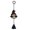 E, variant on lhwanj Halloween Resin Bell Ornament Set with Pumpkin Skeleton Ghost Black Cat Designs for Spooky Home Door Window Decor