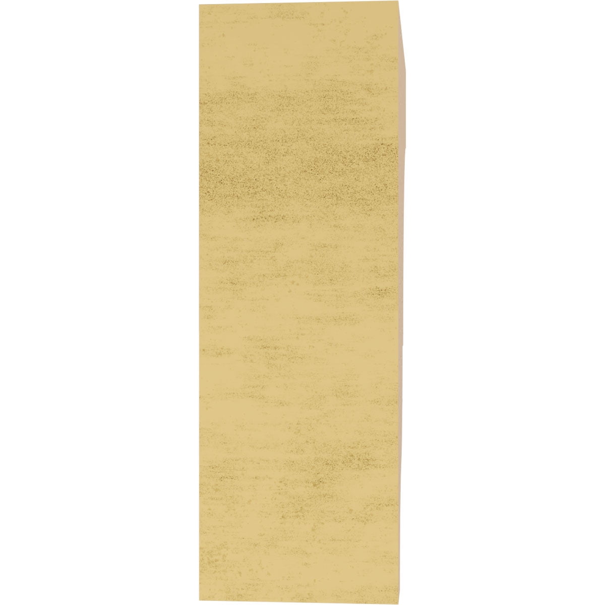 2"W x 4"D x 6"H Classic Asheboro Rough Cedar Woodgrain TimberThane Corbel, Primed Tan