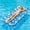 Blue, variant on ANSFIL Inflatable Pool Float Lounger Adults, Pool Floaties Sun Tanning Bed Float with Headrest for Adults, Blue