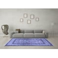 thumbnail image 3 of Ahgly Company Indoor Rectangle Animal Blue Traditional Area Rugs, 5' x 7', 3 of 4