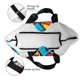 thumbnail image 4 of Disketp Colorful Arrow Graffiti Pattern Bolsa Tote Estampada para Mujer, Bolso de Hombro y de Mano para Compras y Viajes, 4 of 8
