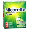 Nicorette - Stop Smoking Aid - 4 mg Strength - Gum - 100/Box