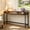 Brown, variant on Fnova 70.9" Console Table, Extra Long Sofa Table with Outlets and USB Ports, Industrial Entryway Table with Charging Station, Narrow Hallway Accent Table for Living Room, Hallway, Foyer