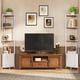 thumbnail image 5 of QinaQin Repisa esquinera de 5 niveles y 57 pulgadas, con estructura metálica y repisas de madera, ideal para sala, cocina, baño o recámara, 5 of 8