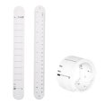 thumbnail image 1 of Hml Wristband Notepad Reusable Note Wristband Slap Bracelet To Do List Note Slap Bracelet Wear Notepad Wristband With Ruler For Daily Study Work, 1 of 2