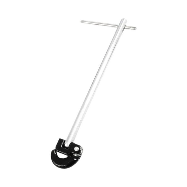 Llave de llave de llave de llave de cuenca ajustable reparación de fregadero compacto portátil llave de tuercas de grifo para baños de baño de cocina Cabeza negra