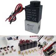 1/4 DC 24V 2 Way Normally Closed Pneumatic Aluminum Electric Solenoid Air Valve