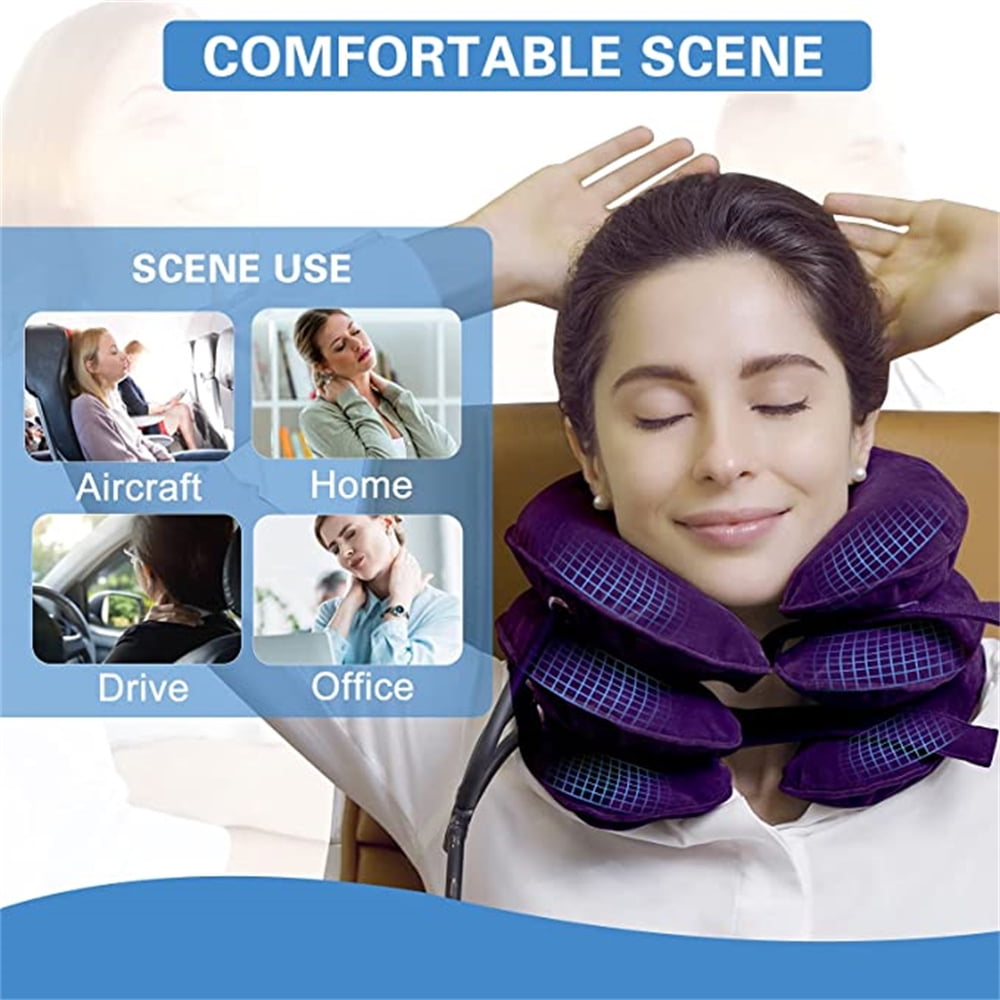 Buy Pinched Nerve Neck Stretcher Cervical Traction Device for Home Pain