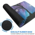 thumbnail image 6 of Purple Starry Sky and Dead Trees&nbsp;mouse Padswaterproofnon Slip&nbsp;for Office Home Work GamingmousematRubber Base Mousepad with Stitched Edges 31.5x11.8inches, 6 of 7