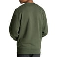 thumbnail image 2 of Fruit of the Loom Men's Crafted Comfort Super Soft Cotton Blend Fleece Crew Sweatshirt, Sizes S - 2XL, 2 of 7