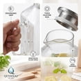 thumbnail image 5 of 1 Gallon Square Glass Pitcher with Lid and Handle, Borosilicate Water Pitcher for Fridge, Iced Tea, 5 of 14