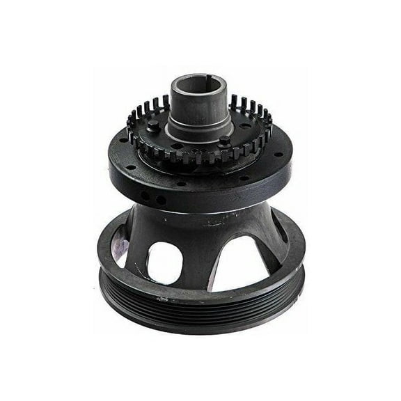 Engine Harmonic Balancer - Compatible with 1997 - 2002 Ford E-250 Econoline 4.2L V6 1998 1999 2000 2001