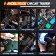 thumbnail image 2 of ANCEL 12V 24V Automotive Power Circuit Probe Tester Car Light Tester Tool, Car Electric Circuit Tester, Oscilloscope/Multimeter/Injector/Relay Tester, Component/Fuse/Trailer/AC/DC Test, 2 of 12