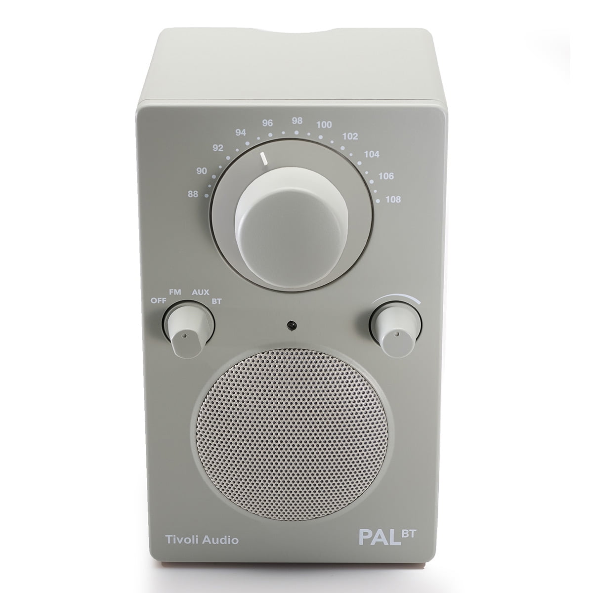 Tivoli Audio PAL BT Bluetooth FM Portable Radio and Speaker - Gen 3 (Gray)