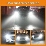 For Kia Niro 2017 2018 2019 Headlights 9005 HB3 High/Low Beam Headlights and H11 LED Fog Light Bulbs,4pcs