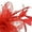 Red, variant on JFGHDG Fascinators Hats for Women,Tea Party Hats for Women,Head Piece for Women,Hat for Women,Fascinator Headband,Flower Headband Ribbons Feathers Headwear Mesh Tea Hat Black One Size