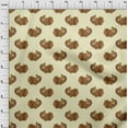 thumbnail image 3 of oneOone Silk Tabby Fabric Fish Block Decor Fabric Printed BTY 42 Inch Wide, 3 of 4