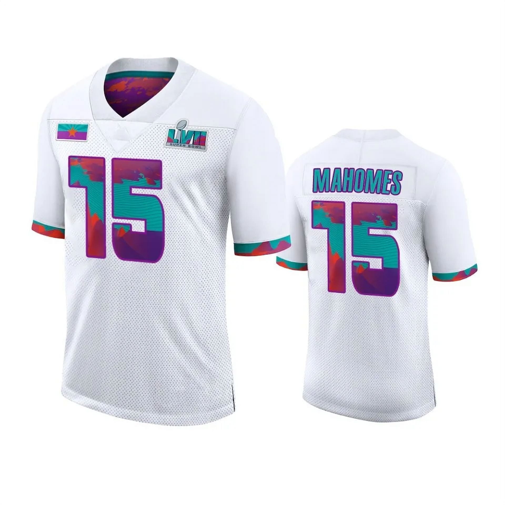 Mahomes throwback red jersey