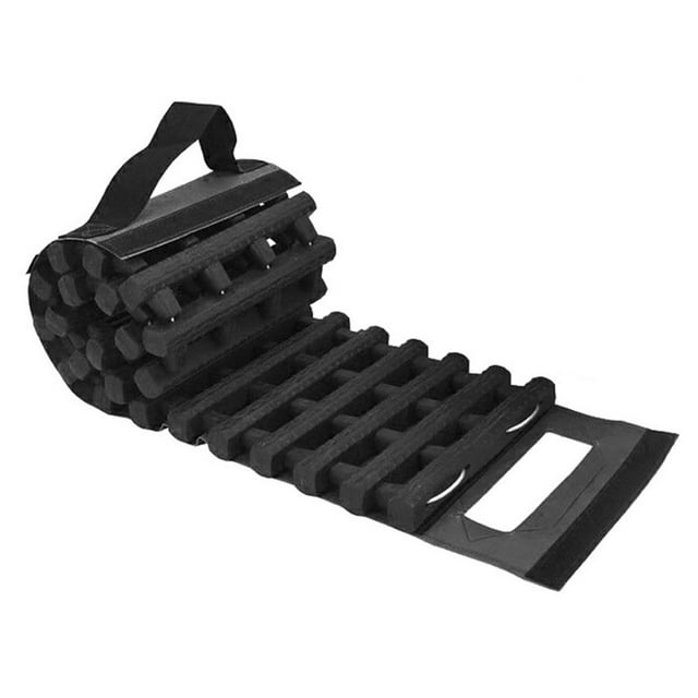 Amdohai Car Tire Traction Mat Recovery Traction Board Mud Sand Snow Tire Ladder Emergency Devices 39.4in