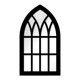 thumbnail image 2 of Espejo de ventana arqueado, arco de cristal, moderno, acrílico, espejo de pared, arte de pared para Estilo B, 2 of 9