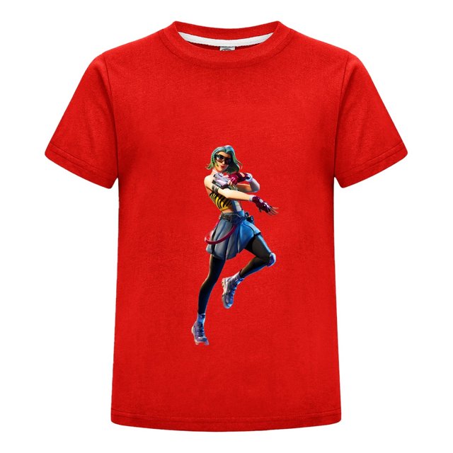 Camiseta NTONGSHANBB para Niños, Ropa de Algodón con Personajes, Estilo Gamer Casual