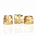 thumbnail image 3 of 220/300PCS GB810 Standard Copper Hot Melt Insert Nuts, Double Helical Design, M3*4*5 Threaded Fasteners, Premium Durable Material for Industrial & DIY Projects, Bulk Packaged for Large-Scale Use, 3 of 5