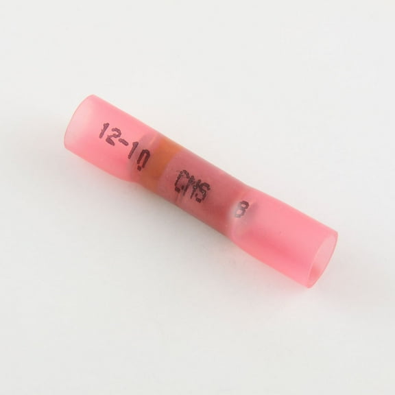 12-10 to 8 Ga. Step-Down Heat-Shrink Butt Splice Terminals - (pack of 5)