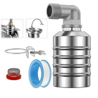 2-Pack 304 Stainless Steel Float Valves - Automatic Water Level Control