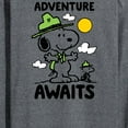 thumbnail image 3 of Peanuts - Adventure Awaits - Men's Long Sleeve T-Shirt, 3 of 6