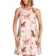 thumbnail image 1 of Balery Star Cute Dog Vestidos de verano para mujer con estampado: vestido holgado sin mangas, vestido playero informal y cómodo para días calurosos., 1 of 7
