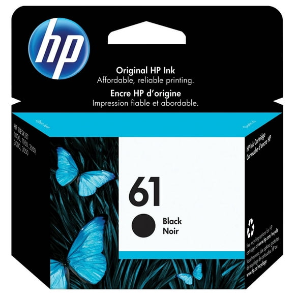 HP 61 Black Original Ink Cartridge (CH561WN)
