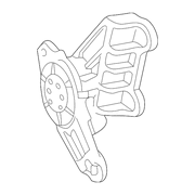 volvo 240 accessory drive belt tensioner assembly