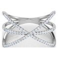 thumbnail image 1 of FDLK mujeres lujo aleación dedo banda incrustaciones anillo joyería regalo Tan Jianjun unisex, 1 of 2