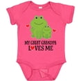 thumbnail image 3 of Inktastic My Great Grandpa Loves Me Boys Boys Baby Bodysuit, 3 of 5