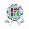 thumbnail image 1 of Soy de San Vicente Granadinas Insignia broche Medalla ganadora, 1 of 3