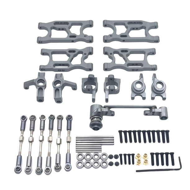 Kit completo de actualización RC 1/12 1/14 para Wltoys 144010 144001 144002 124017 RC Car Titanio