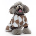 thumbnail image 4 of Pijama de una pieza para mascotas, suéter cálido de invierno para mascotas, pijama de una pieza para perros de cuatro pies, 1339, 4 of 7