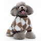 thumbnail image 4 of Pijamas de una pieza para el hogar para mascotas, suéter cálido para invierno para mascotas, perro de cuatro pies, una pieza 1339, 4 of 7