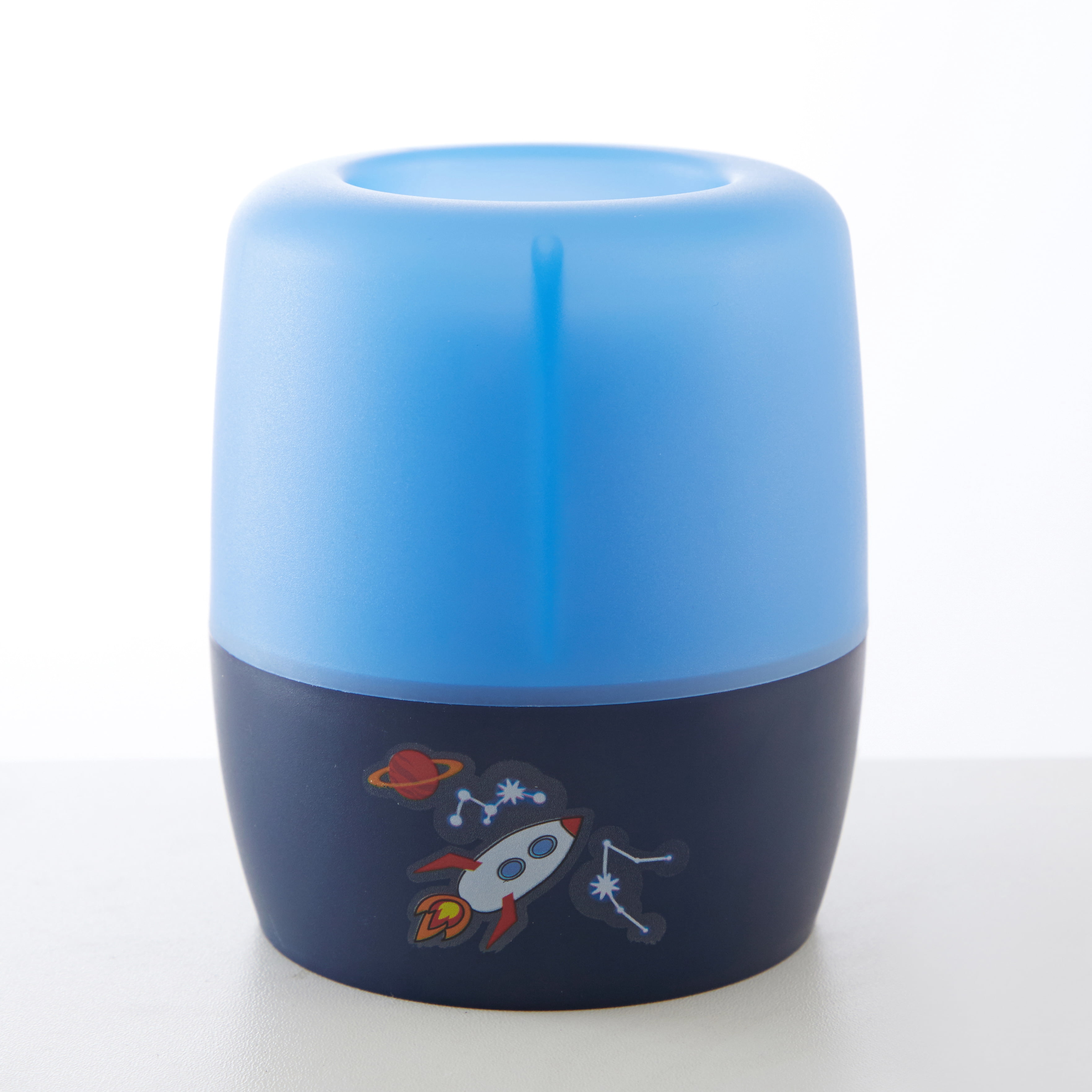 Your Zone Kids Space LED Projector Lamp with USB, Plastic, Blue , 4.9" H