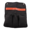 thumbnail image 3 of Organizador lateral para silla, bolsa de almacenamiento multifuncional, bolsa lateral para silla, para acampar en la playa, color negro, 3 of 14
