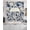 SteelBlue, variant on Navy Blue Beige Peony Swag Curtains for Living Room/Bedroom Windows, Vintage Floral Blossom Botanical Kitchen Curtains and Valances Set 36 Inch Length, Light Filtering Swags Valance Curtain Panels