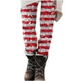 thumbnail image 2 of YOIAVAIOY Holiday Leggings for Women High Waisted Buttery Soft Yoga Pants Christmas Print Casual Workout Tights Multicolor XL, 2 of 6
