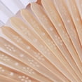 thumbnail image 4 of Abanico Plegable Bambú Mano Pintura Artesanal Papel Del para Bodas, 4 of 5