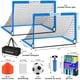 thumbnail image 2 of Set de Porterías de Fútbol para Jardín - 2 Porterías Portátiles de 1.5 m x 1.1 m, Equipo de Entrenamiento, Red Plegable con Balón de Fútbol, Set para Juegos y Deportes, 2 of 6