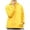 Yellow, variant on Wutalume Women's Solid Color Hooded Long Sleeve Jacket Lightweight Windbreaker Sun Protection Coat for Outdoor Hiking Running Sports,Black L