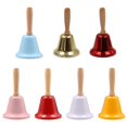 thumbnail image 2 of Campana de mano navideña con mango de madera, cascabeles de Papá Noel para bodas, Servicio Escolar, restaurante de juegos, 2 of 4